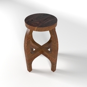 wooden stool chair
