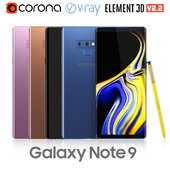 Samsung Galaxy Note 9 all colors