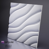Гипсовая 3Д панель Velvet от Artpole