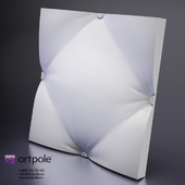 Гипсовая 3Д панель Ampir от Artpole