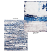 Temple and webster: Tigris Blue Soft Power Loomed Modern Rug Sungari Blue Soft Power Loomed Modern Rug