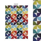 Temple and webster: Flat Weave Fun Rug