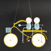 Bicycle chandelier 6037