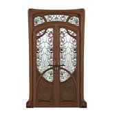 Doors in the style of Art Nouveau