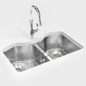 KOHLER «Octave» under-mount kitchen sink