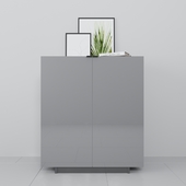 Minotti. Harvey line. Vertical cabinet