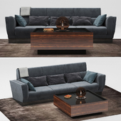 Senza Fine sofa & Essence table