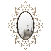 Rose Accent Wall Mirror BAHE1109