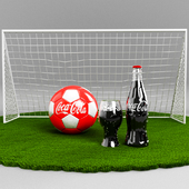 Football and Coca-Cola