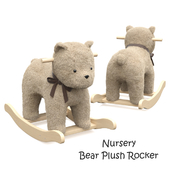 Bear plush rocker