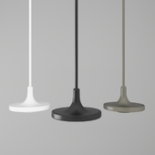 T-3302 Button LED pendant light by Francesc Rife.