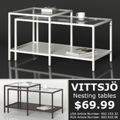 IKEA VITTSJO Nesting tables
