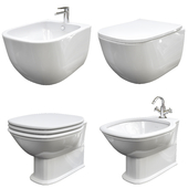 Classic Style Wall-hung Ceramic materials Toilets