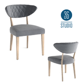 OM Dining chair model С023 by Studio 36