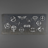 Super Heros Logos