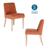 OM Leather chair model С374 from Studio 36