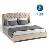 OM Double bed model B01115 from Studio 36