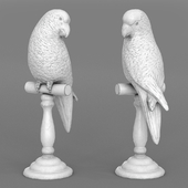 Parrot figurine