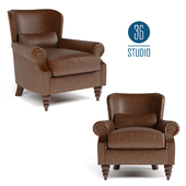 OM Leather chair model S01701 from Studio 36