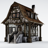 Старый средневековый дом