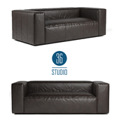 OM Triple leather sofa model S24003 from Studio 36