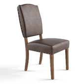 Pompon Upholstered Dining Chair