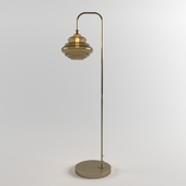 Obvious Floor Lamp Antique Brass