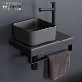 Ceramica Cielo Shui Comfort art. Milaq Square Washbasin