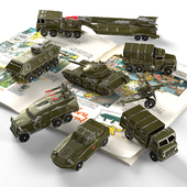 Советские военные игрушки