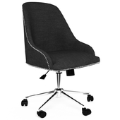 Boss Black Carnegie Desk Chair