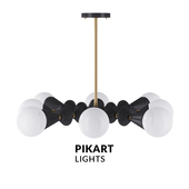 Stella dome chandelier V 6 black арт. 6007 от Pikartlights