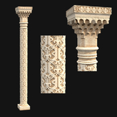 The column in Arabic style