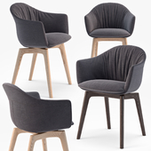 MDF Italia Siena armchair