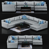 Taylor King Eaton Sectional Sofa