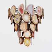 Chandelier Marjorie Skouras Bebe chandelier Agate natural