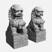 Buddhas Lions