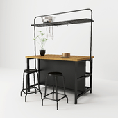 VADHOLMA Kitchen island