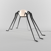 Spider floor lamp