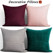 Decorative pillows set 158 H & M