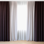 Curtains 31 | Curtains with tulle