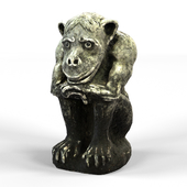 Скульптура обезьяны
