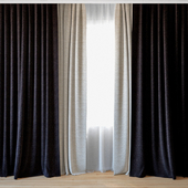 Curtains 33 | Curtains with tulle