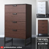 IKEA TRYSIL 4-drawer chest