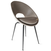 Silhouette set from Westelm Orb Leather Chair