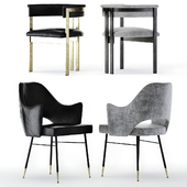 Kelly Wearstler Dining Chairs