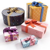 Gift boxes with bows part 3