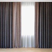 Curtains 40 | Curtains with tulle