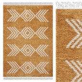 Carpet Think Rugs Boho 8886 Yellow