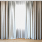 Curtains 46 | Curtains with tulle