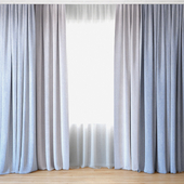 Curtains 50 | Curtains with tulle